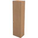 Schäfer Shop Genius Armoire-vestiaire TETRIS WALL, 2 étagères, charnière de porte côté droit, l. 600 x P 440 x H 2250 mm, coloris hêtre