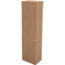 Schäfer Shop Genius Armoire-vestiaire TETRIS WALL, 2 étagères, charnière de porte côté gauche, l. 600 x P 440 x H 2250 mm, coloris hêtre