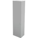 Schäfer Shop Genius Armoire-vestiaire TETRIS WALL, 2 étagères, charnière de porte côté gauche, l. 600 x P 440 x H 2250 mm, gris clair