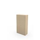 Schäfer Shop Genius Armoires à portes battantes TETRIS WALL, 5 hauteurs de classeur, charnière de porte côté droit, l. 1000 x P 440 x H 1880 mm, coloris érable