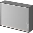 Schäfer Shop Genius Aufsatz-Querrolladenschrank TETRIS WOOD, 3 OH, B 1600 x T 421 x H 1110 mm, Mitteltrennwand, graphit