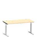 Schäfer Shop Genius Bureau MODENA FLEX, 1600 x 800 mm, érable