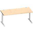 Schäfer Shop Genius Bureau MODENA FLEX, 1800 x 800 mm, érable