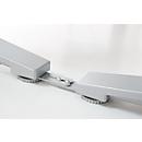 Schäfer Shop Genius entretoise ERGOSTYLE S, 2 pièces, blanc alu