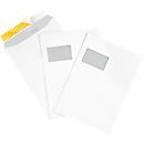 Schäfer Shop Genius enveloppen, formaat C4, met venster, zelfklevend, papier, 120 g/m², wit, 25 stuks
