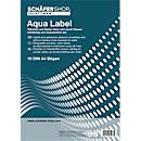 Schäfer Shop Genius Étiquettes multifonctionnelles solubles à l'eau 48,3 x 16,5 mm