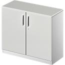 Schäfer Shop Genius Flügeltürenschrank TETRIS SOLID, 2 OH, B 1000 mm, abschließbar, mit Abdeckplatte