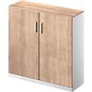 Schäfer Shop Genius Flügeltürenschrank TETRIS SOLID, 3 OH, B 1200 mm, abschließbar, mit Abdeckplatte