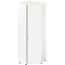 Schäfer Shop Genius Hoekkast TETRIS WOOD, 6 ordnerhoogten, B 800 x H 2270 mm, hoogte incl. glijders, wit 