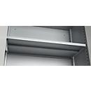 Schäfer Shop Genius Miembro horizontal de estante TETRIS SOLID, An 1200 mm, aluminio blanco