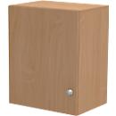 Schäfer Shop Genius Opzetkast TETRIS WALL, 2 ordnerhoogten, deuraanslag links, B 600 x D 440 x H 740 mm,