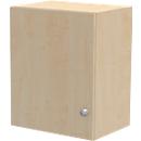 Schäfer Shop Genius Opzetkast TETRIS WALL, 2 ordnerhoogten, deuraanslag links, B 600 x D 440 x H 740 mm,