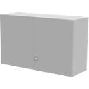 Schäfer Shop Genius Opzetkast TETRIS WALL, 2 ordnerhoogten, deuraanslag rechts, B 1200 x D 440 x H 740 mm,