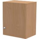 Schäfer Shop Genius Opzetkast TETRIS WALL, 2 ordnerhoogten, deuraanslag rechts, B 600 x D 440 x H 740 mm,