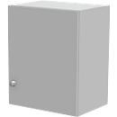 Schäfer Shop Genius Opzetkast TETRIS WALL, 2 ordnerhoogten, deuraanslag rechts, B 600 x D 440 x H 740 mm, lichtgrijs