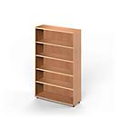 Schäfer Shop Genius Regal TETRIS WOOD, 5 OH, Höhe inkl. Gleiter, B 1000 mm, Buche-Dekor 