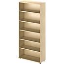 Schäfer Shop Genius Regal TETRIS WOOD, 6 OH, Höhe inkl. Gleiter, B 1000 mm, Ahron-Dekor