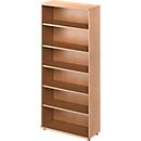 Schäfer Shop Genius Regal TETRIS WOOD, 6 OH, Höhe inkl. Gleiter, B 1000 mm, Buche-Dekor