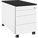 Schäfer Shop Genius Rollcontainer 1233, weiß/graphit 