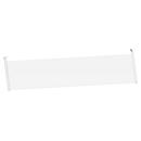 Schäfer Shop Genius Rückseitenblende, für Schreibtisch 135 Grad, H 466 mm, weiß