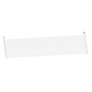Schäfer Shop Genius Rückseitenblende, für Schreibtisch 90 Grad, H 466 mm, weiß