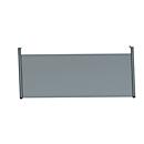 Schäfer Shop Genius Rückseitenblende, für Schreibtisch B 1200 mm, H 466 mm, anthrazit