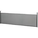 Schäfer Shop Genius Rückseitenblende, für Schreibtisch B 1600 mm, H 466 mm, anthrazit