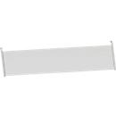 Schäfer Shop Genius Rückseitenblende, für Schreibtisch B 2000 mm, H 466 mm, weißaluminium 