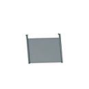 Schäfer Shop Genius Rückseitenblende, für Schreibtisch B 800 mm, H 466 mm, anthrazit