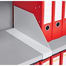 Schäfer Shop Genius Séparateur transversal TETRIS SOLID, pour étagères d'armoire à portes battantes, alu blanc