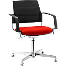 Schäfer Shop Genius Silla para visitas SSI Proline Visit S3+, rojo/negro