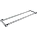 Schäfer Shop Genius Stahlsockel TETRIS WOOD, Zurückgesetzt, für Regale/Schränke B 1200 mm