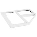Schäfer Shop Genius stalen sokkel TETRIS WOOD, voor hoekkast B 800 mm, wit