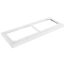Schäfer Shop Genius stalen sokkel TETRIS WOOD, voor rekken/kasten B 1000 mm, wit