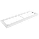 Schäfer Shop Genius stalen sokkel TETRIS WOOD, voor rekken/kasten B 1200 mm, wit