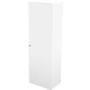 Schäfer Shop Genius Taquilla TETRIS WALL, 1 estante, bisagra de puerta a la derecha, An 600 x P 440 x Al 1880 mm, blanco