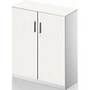 Schäfer Shop Genius TETRIS SOLID hinged door wardrobe, 3 AA, W 1000 mm, lockable, with cover