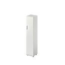 Schäfer Shop Genius TETRIS WOOD hinged door cupboard, 5 AA, W 400 x D 421 x H 1910 mm, height incl. slider, right-hand door