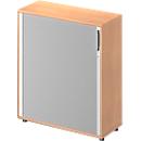 Schäfer Shop Genius TETRIS WOOD rolluikkast, 3 OH, B 1000 mm, hoogte incl. glijders, decor beuken