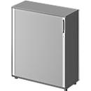 Schäfer Shop Genius TETRIS WOOD rolluikkast, 3 OH, B 1000 mm, hoogte incl. glijders, grafiet