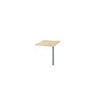 Schäfer Shop Genius Verkettungsplatte, B 800 x T 800 mm, Ahorn/weißalu