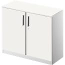 Schäfer Shop Genius Vleugeldeurkast TETRIS SOLID, 2 ordnerhoogten, b 1000 mm, afsluitbaar, met afdekplaat
