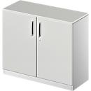 Schäfer Shop Genius Vleugeldeurkast TETRIS SOLID, 2 ordnerhoogten, b 1000 mm, afsluitbaar, met afdekplaat