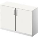 Schäfer Shop Genius Vleugeldeurkast TETRIS SOLID, 2 ordnerhoogten, b 1200 mm, afsluitbaar, met afdekplaat