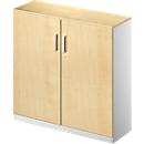 Schäfer Shop Genius Vleugeldeurkast TETRIS SOLID, 3 ordnerhoogten, B 1200 mm, afsluitbaar, met afdekplaat