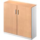 Schäfer Shop Genius Vleugeldeurkast TETRIS SOLID, 3 ordnerhoogten, B 1200 mm, afsluitbaar, met afdekplaat