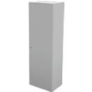 Schäfer Shop Genius Vleugeldeurkast TETRIS WALL, 5 ordnerhoogten, deuraanslag rechts, B 600 x D 440 x H 1880 mm, lichtgrijs