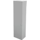 Schäfer Shop Genius Vleugeldeurkast TETRIS WALL, 6 ordnerhoogten, deuraanslag links, B 600 x D 440 x H 2250 mm, lichtgrijs