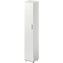 Schäfer Shop Genius Vleugeldeurkast TETRIS WOOD, 6 ordnerhoogten, B 400 x D 421 x H 2270 mm, hoogte incl. glijders, deur links, lichtgrijs 