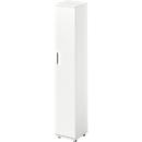 Schäfer Shop Genius Vleugeldeurkast TETRIS WOOD, 6 ordnerhoogten, B 400 x D 421 x H 2270 mm, hoogte incl. glijders, deur rechts, wit 